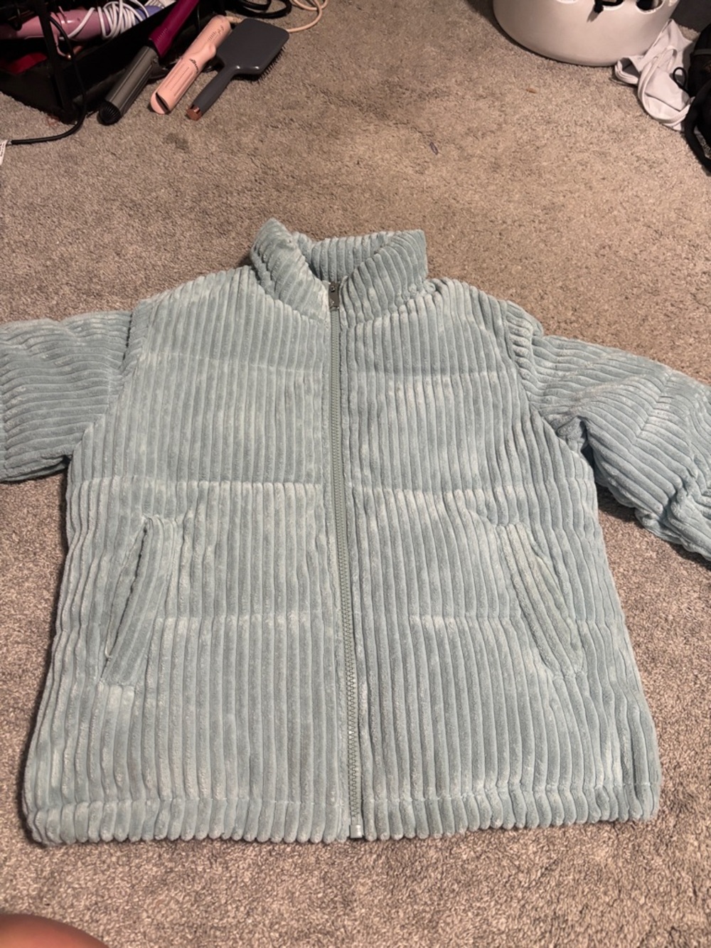 Koolaburra Mint Corded Puffer Jacket